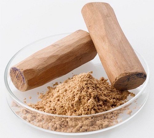 Sandeltræspulver og E -vitamin