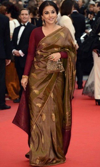 Vidya Balan In Sabyasachi Saree
