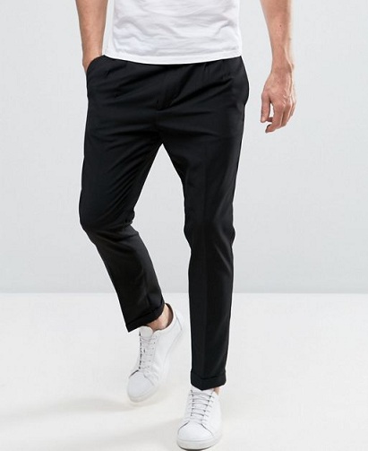 Blacked Cropped Bukser til mænd