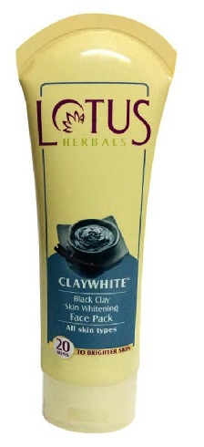 Lotus Herbals Clay White Back Clay Bőrfehérítő arcpakolás