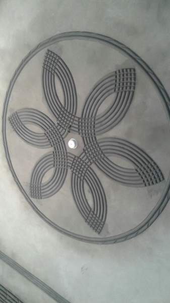 Loft Cement Flower Design