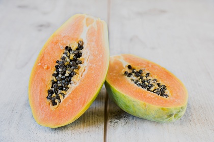 Granatæble og Papaya Face Pack