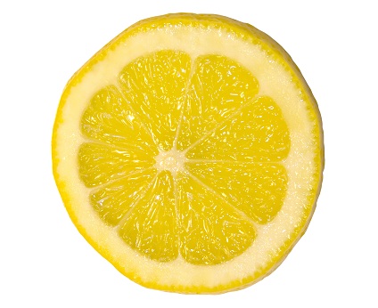 Gránátalma és citromlé arcpakolás
