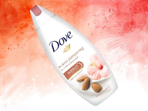 Dove Almond Cream og Hibiscus Body Wash