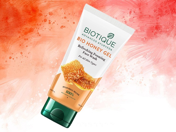 Biotique Bio Honey Gel Frissítő habzó arclemosó