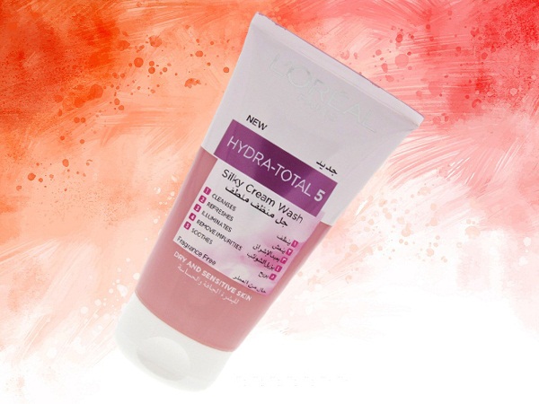 L'Oreal Hydra-Total 5 Silky Cream Face Wash