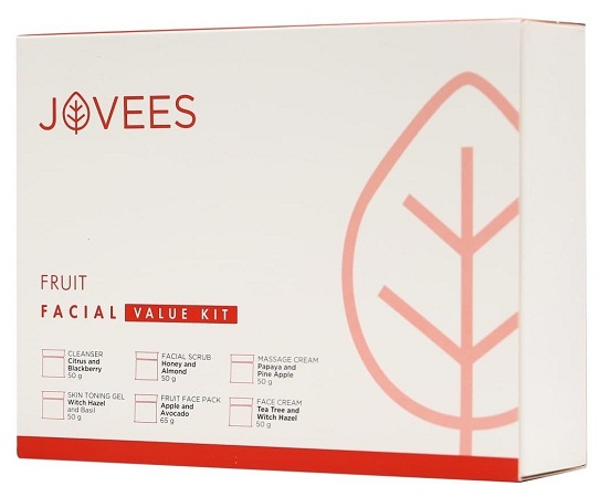 Jovees Fruit Facial Kit til tør hud