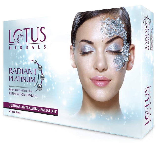 Lotus Radiant Platinum Anti-Aging Facial Kit