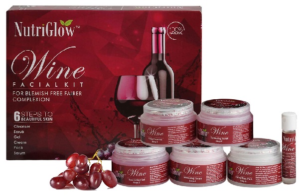 NutriGlow Wine Facial Kit