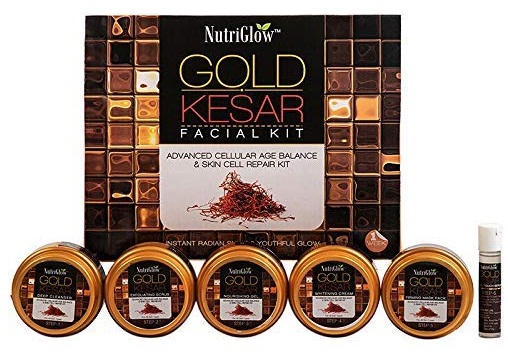 Nutriglow Gold Kesar ansigtssæt