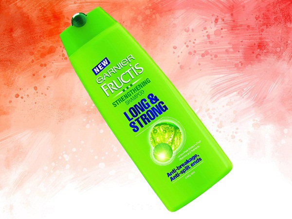 Garnier lang og stærk shampoo