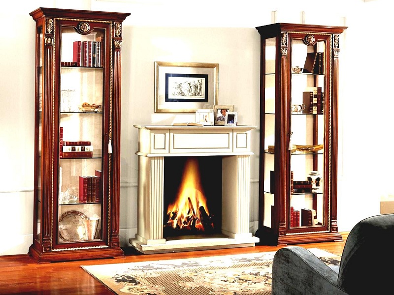 Moderne glas Showcase designs