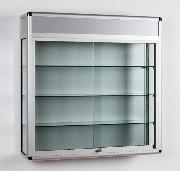 Showcase design med glas