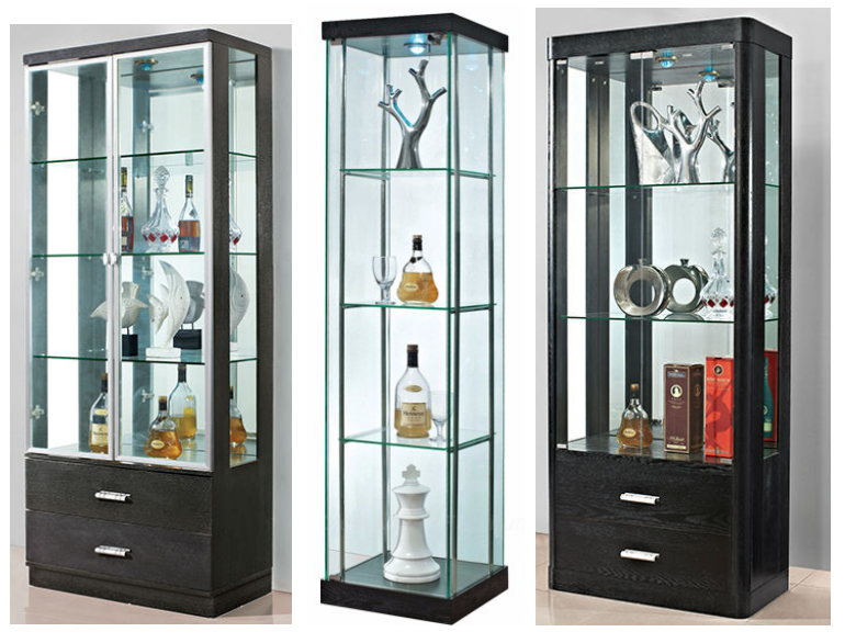 Enkle designglasudstillinger