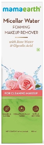 Mamaearth Micellar vandskummende makeupfjerner