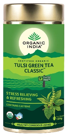 Økologisk Indien klassisk Tulsi grøn te