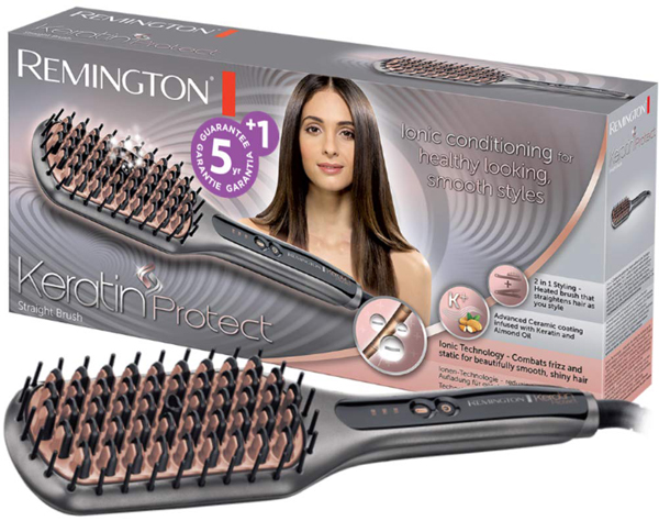 Remington hair straightening brush