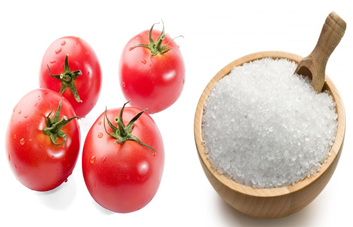 Tomater med sukker til fedtet hud
