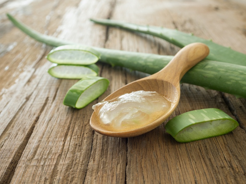 Aloe Vera Face Pack til tør hud