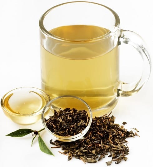 Zöld tea és méz arcmaszk