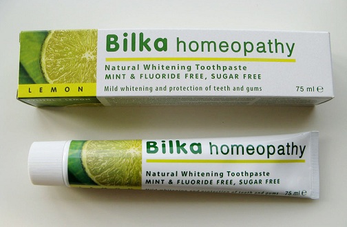 Bilka Homøopati Natural Citron Whitening Tandpasta
