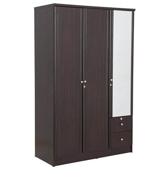 Moderne spejlede garderobedesign