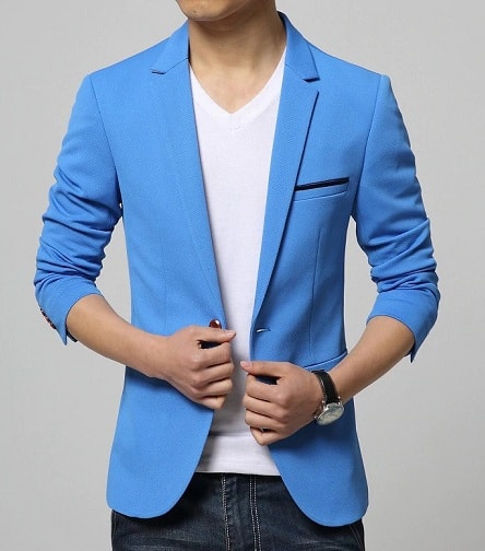 Herre Slim-Fit Casual Blazer