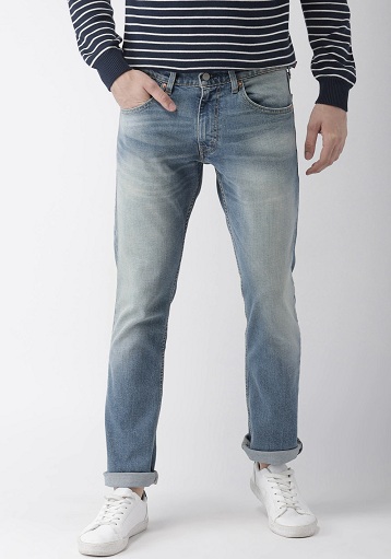 Levis Low Rise Stretchable Farmer