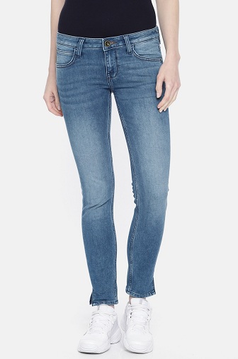 Wrangler Jeans til kvinder med lav stigning