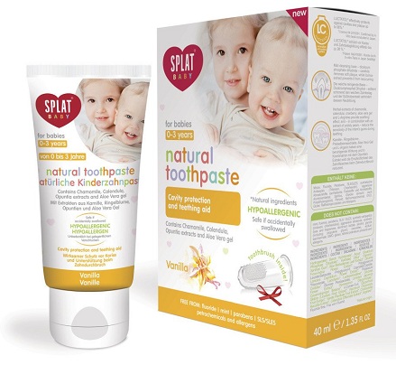 Splat Baby Natural tandpasta