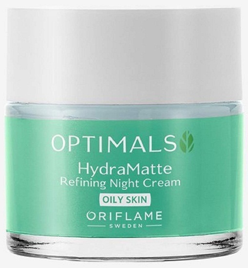 Oriflame Optimals Hydra Matte Refining éjszakai krém