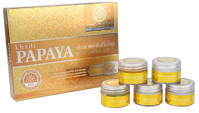 Khadi Natural Papaya Facial Kit