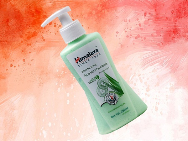 Himalaya fugtgivende Aloe Vera ansigtsvask