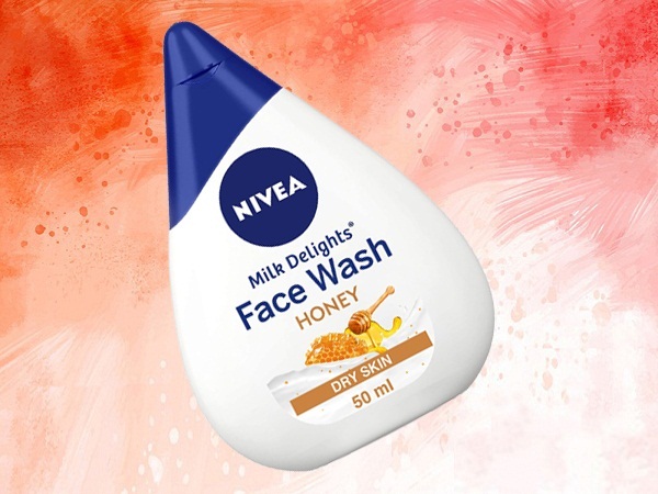 Nivea Milk Delights Honey Face Wash til tør hud