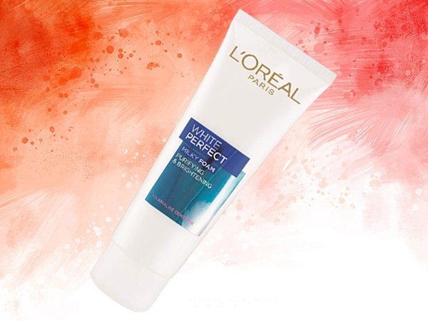 L'Oreal Paris White Perfect Milky Foam arclemosó