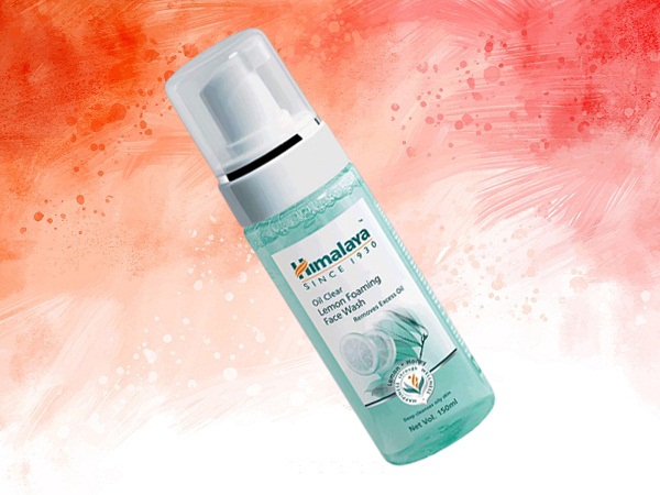 Himalaya Herbals Oil Clear Lemon habzó arclemosó