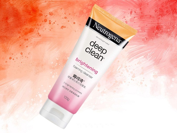 Neutrogena Deep Clean ragyogó habzó tisztító