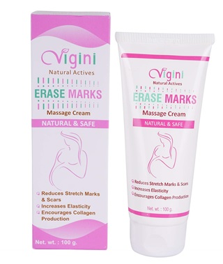 Vigini 100% -ban természetes hatóanyagok Stretch Marks hegek eltávolító krém