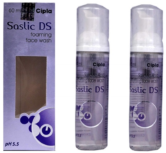 Cipla Saslic Ds Foaming Face Wash