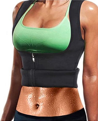 LODAY Kvinder Neopren Sauna Sweat Waist Trainer Vest