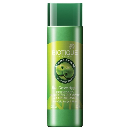 Biotique Bio Green Apple frisk daglig rensende shampoo