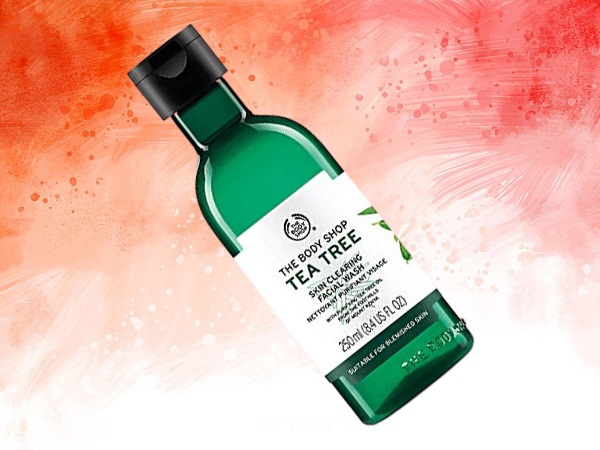 The Body Shop teafaolaj tisztító arclemosó 1
