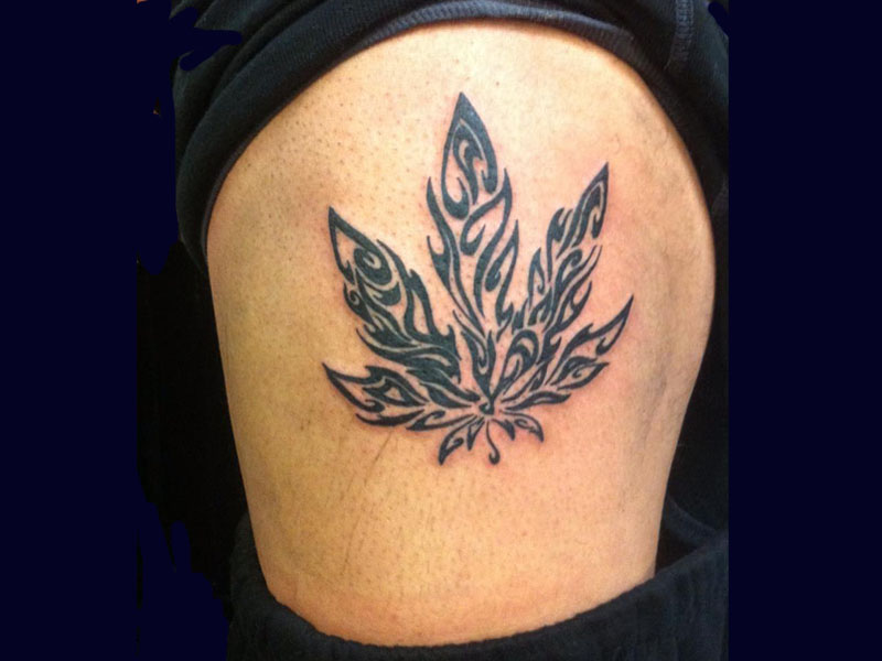 Bedste Weed Tattoo Designs at prøve i denne sæson