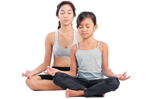 Sukhasana yoga til behandling af blodtryk