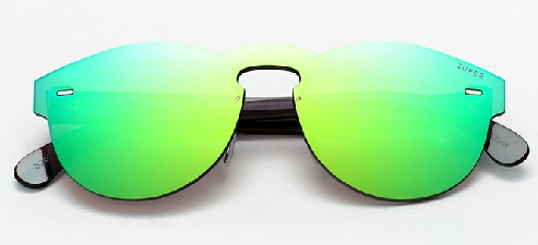 Tuttolente grønne solbriller