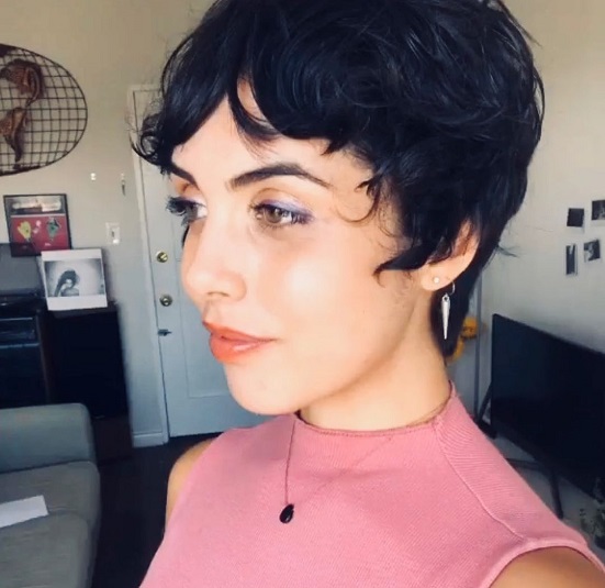 ørelængde pixie cut