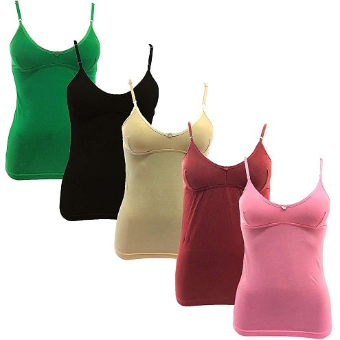 Den indbyggede bh-camisole