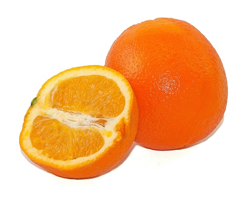 Narancsos gyümölcs arcpakolás a természetes ragyogáshoz