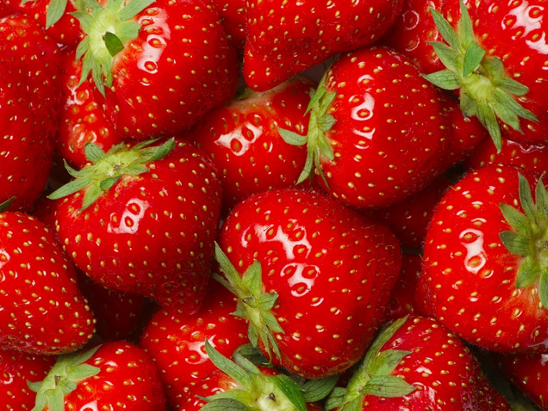 Jordbær til fedtet hud