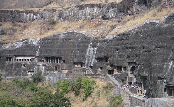 Ajanta-barlangok Aurangabadban